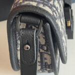 Christian Dior Gallop Messenger Bag Dark Blue